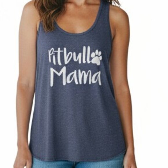 Bella Canvas Tops - Pitbull Mama Tank